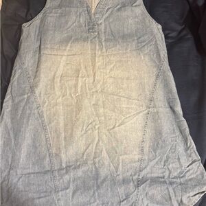 Cupshe Light Blue Denim Dress